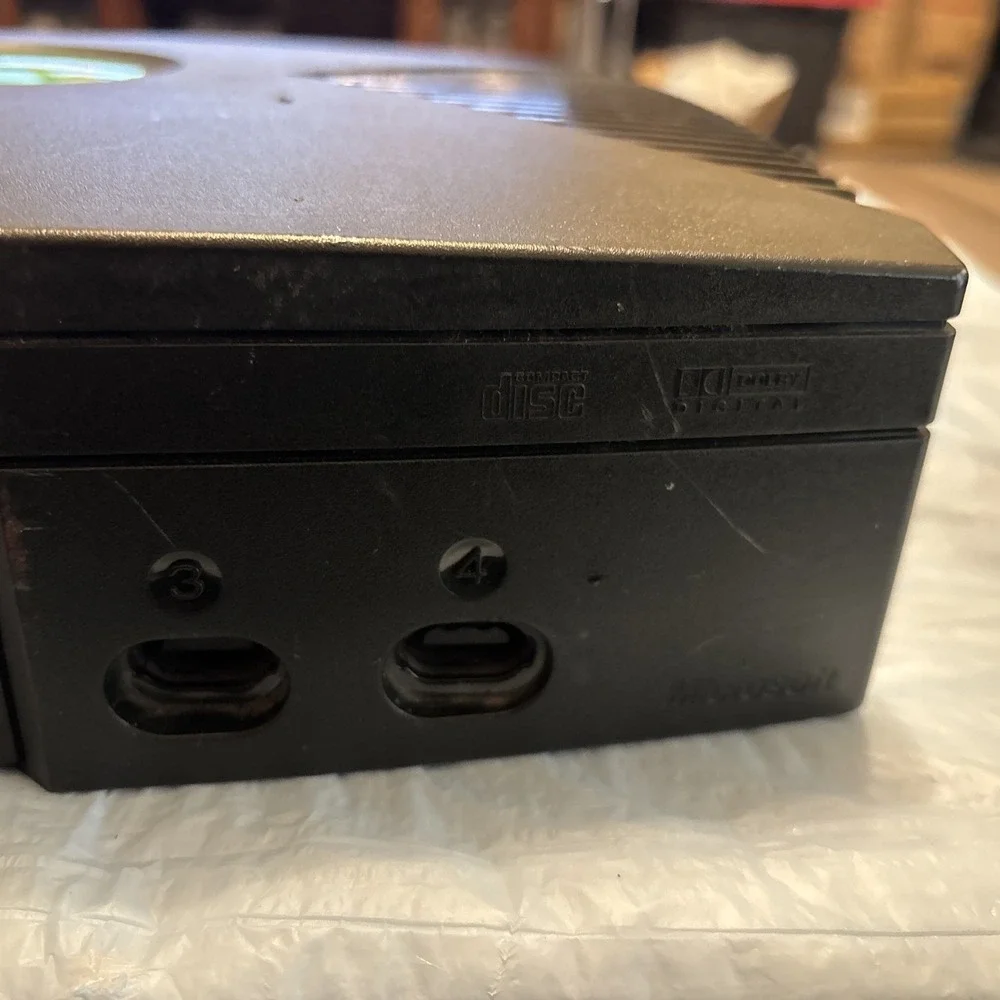 Microsoft Original Xbox Console Only Black OG Xbox Untested